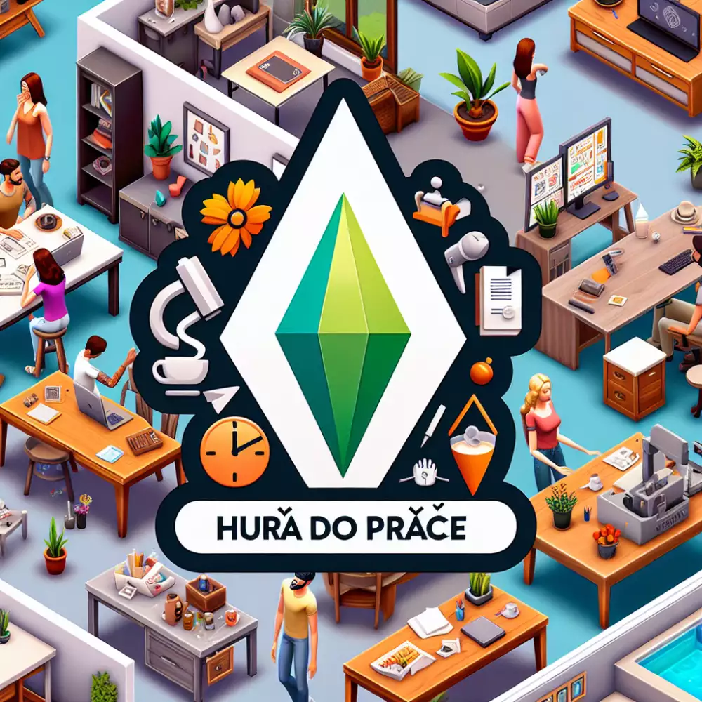 the sims 4 hurá do práce